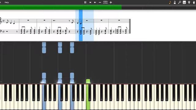 Noize MC - Москва не резиновая на пианино (ноты и midi) смотреть онлайн