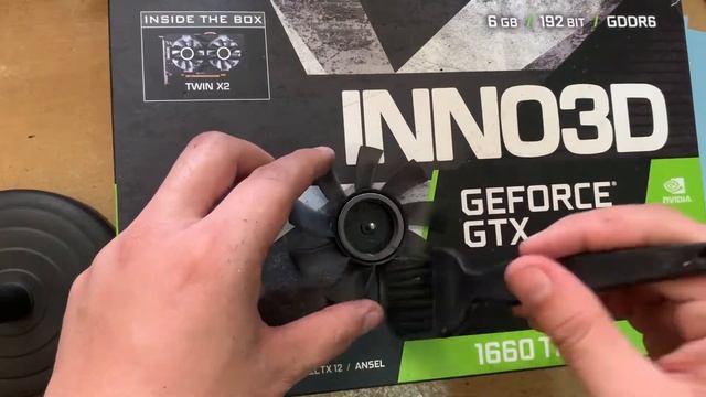 GTX 1660 TI INNO3D (GPU CLEANING) смотреть онлайн