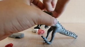 Как слепить ИНДОМИНУСА РЕКСА из пластилина