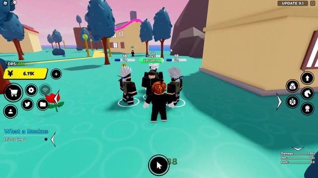 Anime Fighters Simulator Roblox - Finishing Secret Village and Bizarre Town смотреть онлайн