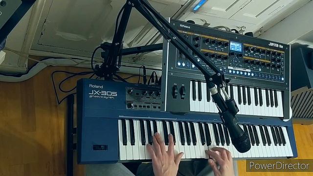 Ambient Music Improvisation: ROLAND JX-305 / ROLAND JUPITER Xm