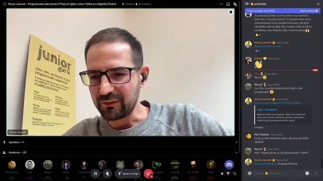 Honza Javorek: Programování jako kariéra? Ptej se! (Q&A v rámci Týdne pro Digitální Česko) смотреть онлайн