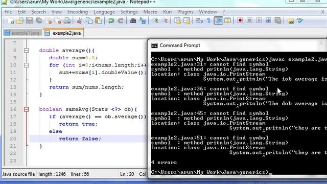 Learn Java in Hindi 41 C : Generic Methods and Wildcard Arguments смотреть онлайн