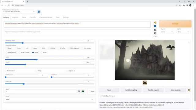 Comment faire des prompts pour Halloween avec Stable Diffusion смотреть онлайн