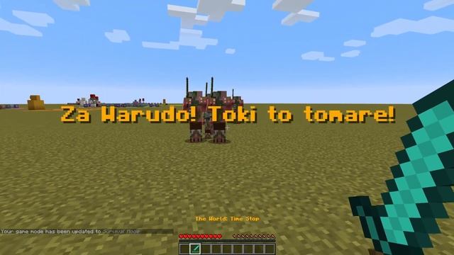 The World Minecraft Stand Example смотреть онлайн