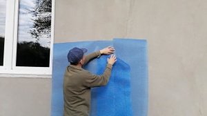Как приклеить сетку на пенопласт. Сетка на пенопласт. Армирующий слой на пенопласт