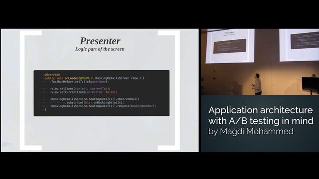 Application architecture with A/B testing in mind - ABM April 2017 смотреть онлайн