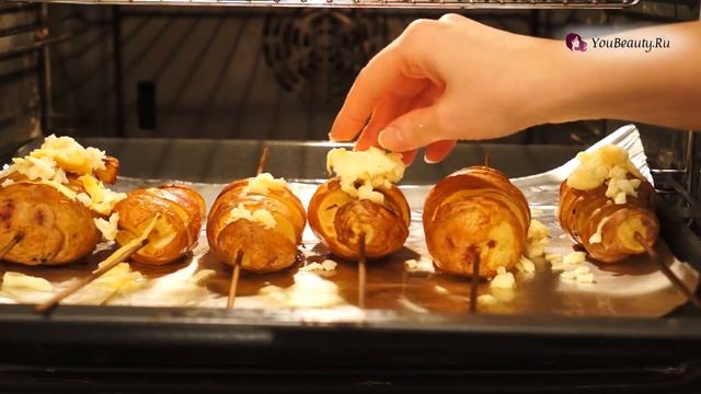 Шашлык из картошки - рецепт смотреть онлайн
