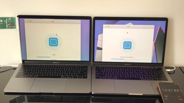 2019 Macbook air 13" i5 vs 2019 Macbook pro 13" i5 performance Comparison смотреть онлайн