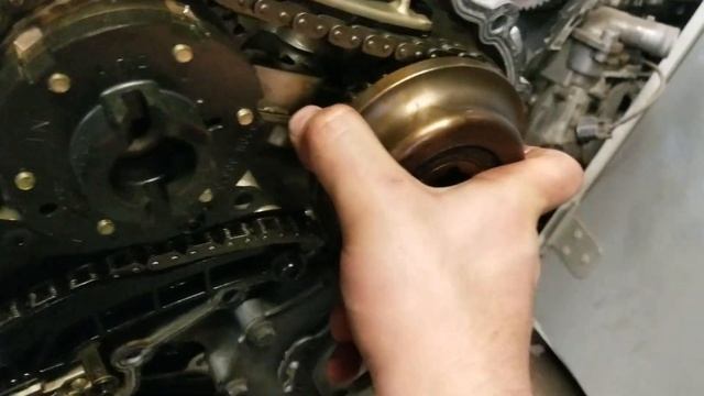Volvo SI6 3.0T 3.2 Part#4 Valve Cover installation, setting engine timing chain and covers смотреть онлайн