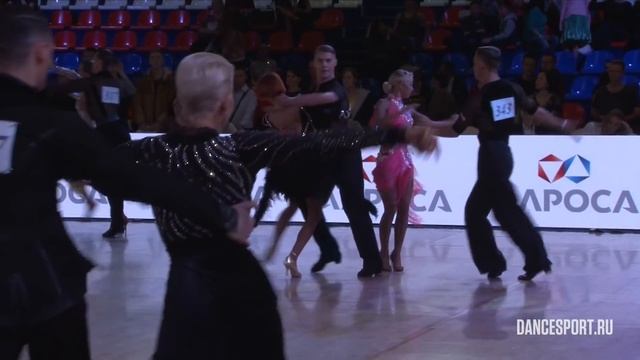 Бычков Виктор - Атаманчук Алина, 1/2 Samba смотреть онлайн