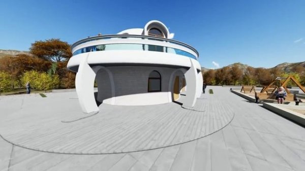 Проект купольного дома  "PANTION" - Domosfera