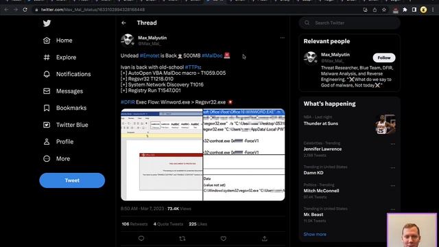Hunting for MS Word 0-Day (CVE-2023-21716) and New Emotet Campaign | Threat SnapShot смотреть онлайн
