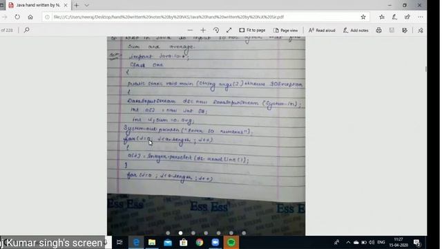 Java programming zoom online class 1 part 2 array смотреть онлайн