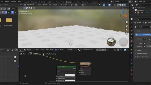 The Backrooms Procedural Generation In Geometry Nodes смотреть онлайн