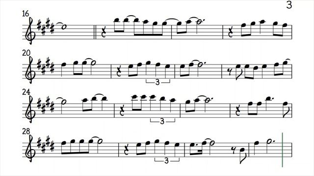 Just Tell Me You Love Me Alto Sax Sheet Music Backing Track Play Along Partitura смотреть онлайн