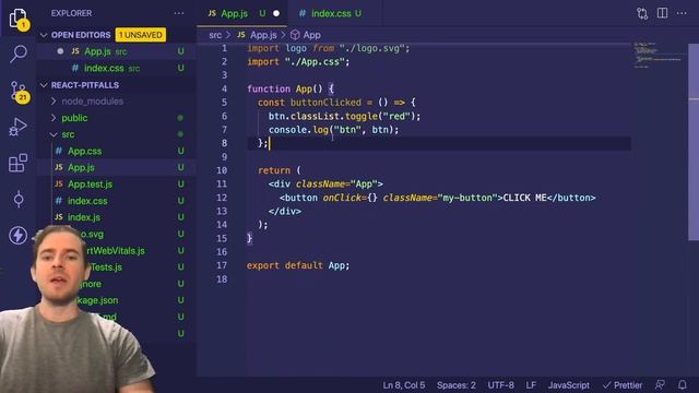 Stop using addEventListener and useRef in React смотреть онлайн