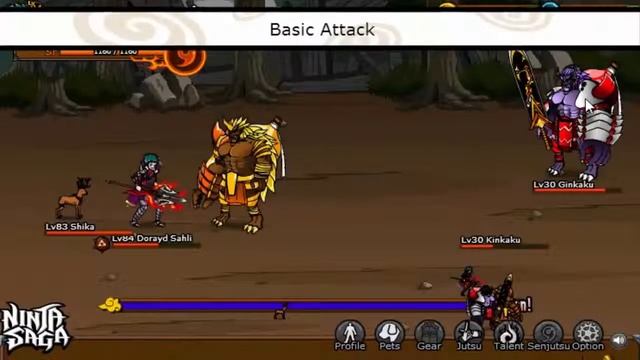 Ninja Saga - Eudemon Garden : Kinkaku & Ginkaku [ solo ] смотреть онлайн