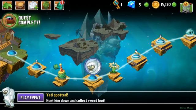Plants vs. Zombies 2 | Ancient Egypt | Раrt 2 Walkthrough смотреть онлайн