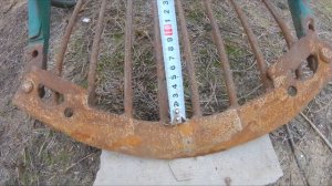 Размеры Окучник-Картофелекопалка