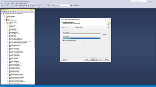 How to import data from Microsoft Excel into Microsoft SQL Server смотреть онлайн