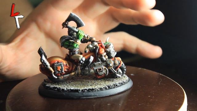 Мотобайк своими руками из подручных средств. (Ork Warbike) часть 5. смотреть онлайн