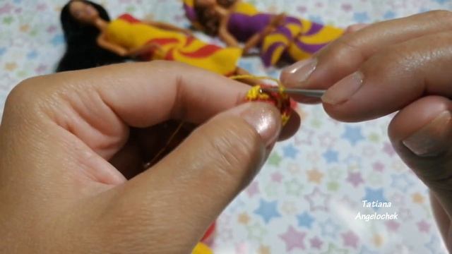 МК ШЛЯПА КРЮЧКОМ ДЛЯ КУКЛЫ БАРБИ/ВЯЖЕМ ОДЕЖДУ ДЛЯ КУКОЛ КРЮЧКОМ И СПИЦАМИ смотреть онлайн