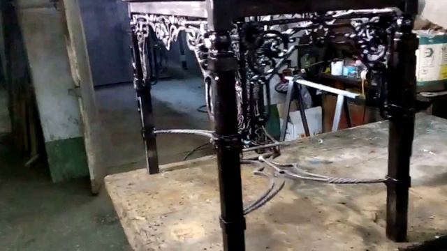 кованый стол! Эксклюзивная работа! смотреть онлайн