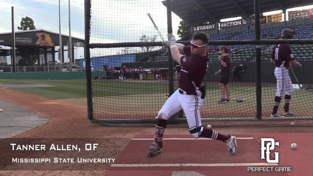 Tanner Allen Prospect Video, OF, Mississippi State University смотреть онлайн