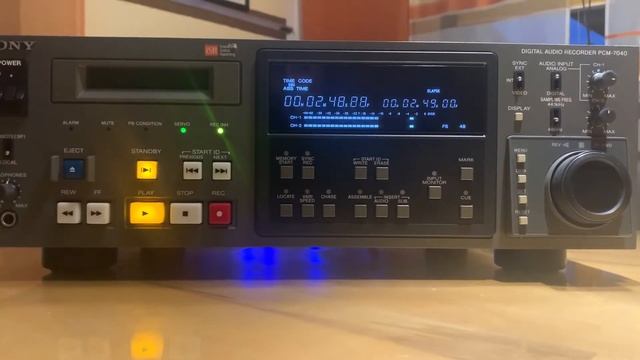 Sony PCM-7040 Dat Recorder смотреть онлайн