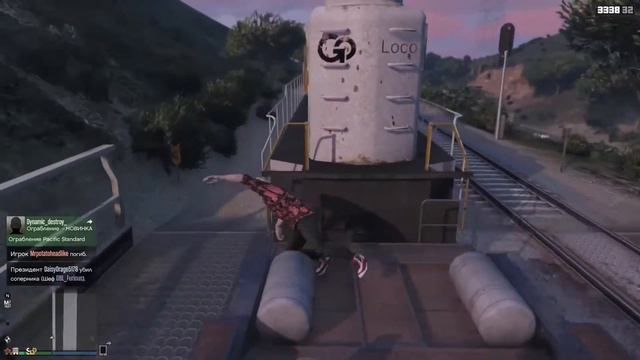 "GTA V" Смешные моменты [ГТА 5] - "Ограбляли поезда" смотреть онлайн
