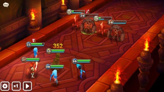Summoners War: Sky Arena Gameplay Walkthrough - Cairos Dungeon - Hall of Fire B4 for Android/IOS смотреть онлайн