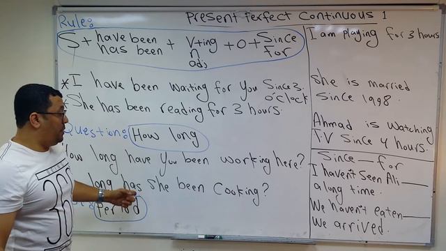افضل شرح لزمن Present Perfect Continuousالمضارع التام المستمر (درسرقم 104) смотреть онлайн
