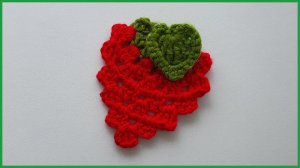 Вязаная Ягодка крючком. Вязание крючком / Crochet strawberry