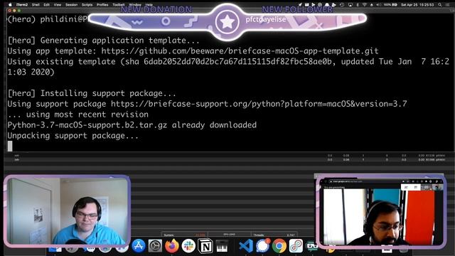 Philip & Asheesh -- debugging MacOs and BeeWare смотреть онлайн