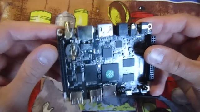 Посылки с Китая! Мощный Микро компьютер Radxa Rock Pro смотреть онлайн