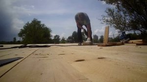 деревянные балки ,пролет 7 метров