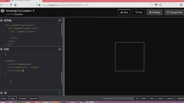 Blooming Flower CSS Loader animation | webdlabs смотреть онлайн