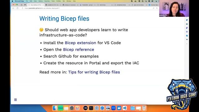 1-click deploys of Python web apps to Azure смотреть онлайн