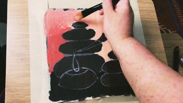 Painting Zen Stones and a candle Pt. 1 смотреть онлайн
