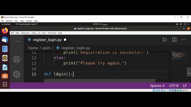 User Registration And Login Using CSV File In Python смотреть онлайн