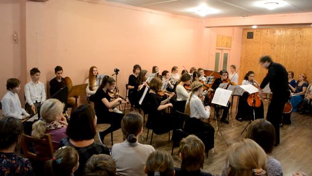 И. Альбенис. "Прелюдия" - оркестр 7-10 классов. Декабрь 2017г. смотреть онлайн