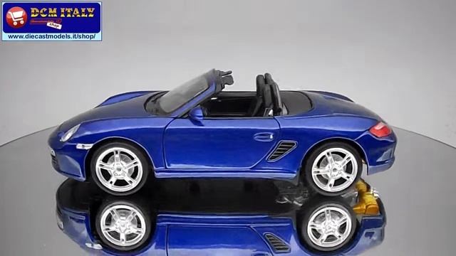 Porsche Boxster S (2012) - Welly - 1:24 смотреть онлайн