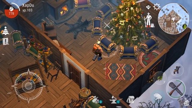 ЗОЛОТОЙ КЛЮЧ САНТЫ ИЛИ ДИКАЯ УДАЧА! ЛОГОВО РАМПУСА И ЁЛКА! Westland Survival: Вестерн RPG смотреть онлайн