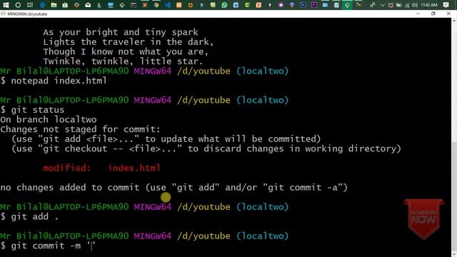 Github Tutorial in Hindi part 7: | Create Git Local Branch, Checkout Branch & Merge Branch in Git смотреть онлайн