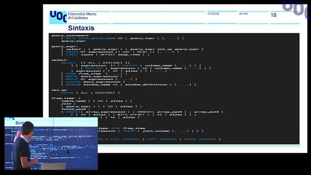 Análisis de Big Data usando SQL, UOC Data Day 2017 Barcelona смотреть онлайн