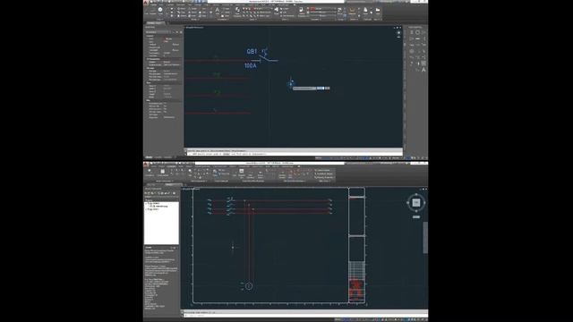 AutoCAD vs AutoCAD Electrical 2D Schematic Diagram Draughting смотреть онлайн