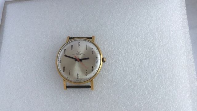 Наручные мужские часы Луч СССР позолоченные