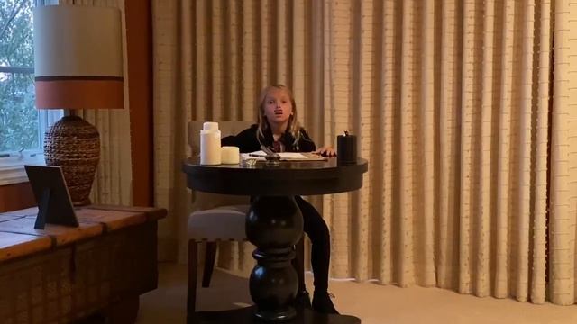 Стихотворение А.С. Пушкина "К Керн" читает Полина Жила, 9 лет. смотреть онлайн