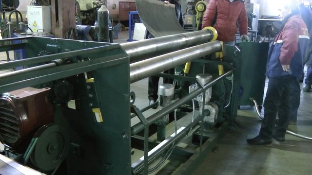 вальцы 4х валковые без ЧПУ смотреть онлайн